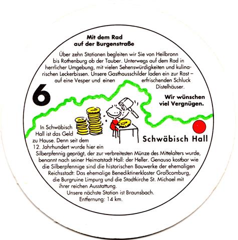 tauberbischofsheim tbb-bw distel mit dem 6b (rund215-6 schwbisch hall)